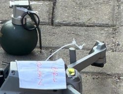 Polisi Selidiki Teror Drone Pembawa Granat Replika di Rumah Pengacara Depok