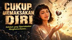 Cukup Memaksakan Diri, Sebelum yang Dipertahankan Menghancurkanmu
