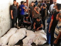 Serangan Udara Israel di Pasar Gaza Tewaskan Delapan Warga Sipil