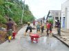 TMMD Ke-129 Terus Kerjakan Rabat Jalan Beton di Desa Polewali