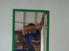 Satgas TMMD ke-129 Kodim 1311/Morowali Laksanakan Pemasangan Pintu dan Pengecatan Akhir RTLH Milik Bapak Suhardi di Desa Umbele Lama