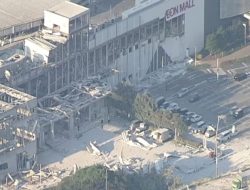 Ledakan Guncang Aeon Mall Kumamoto Usai Gempa M7,1