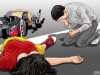 Gagal Salip Mobil, Pemotor Wanita Tewas Terlindas Truk di Cileungsi Bogor