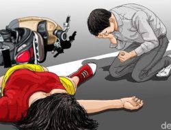 Gagal Salip Mobil, Pemotor Wanita Tewas Terlindas Truk di Cileungsi Bogor