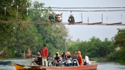 Jembatan Perintis Garuda di Lampung Timur Hampir Rampung, Ditargetkan Siap Digunakan Awal Agustus