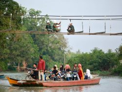 Jembatan Perintis Garuda di Lampung Timur Hampir Rampung, Ditargetkan Siap Digunakan Awal Agustus