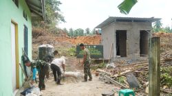 Satgas TMMD Ke-129 Kodim 1311/Morowali Terus Kebut Pembangunan MCK Masjid Desa Polewali