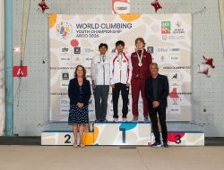 Haddan Malik Raih Perak di World Climbing Youth Championship Italia