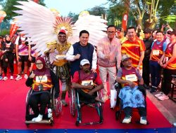 Menpora Erick Thohir Apresiasi Bhinneka Run 2026 yang Memberikan Ruang Inklusif Bagi Pelari Disabilitas