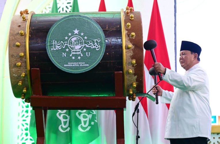 Presiden Prabowo Buka Muktamar ke-35 NU di Jombang