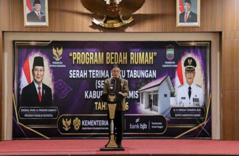 201 Warga Ciamis Terima Bantuan Bedah Rumah