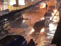 Jalan Raya Kapten Yusuf Bogor Banjir Usai Hujan Deras, Lalu Lintas Sempat Macet