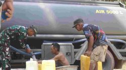 Brigif TP 32/Mangkalihat Salurkan Air Bersih untuk Warga Bengalon, Hadir Ringankan Dampak Kekeringan
