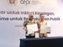 Kolaborasi PWI-AFPI Perkuat Literasi Keuangan, OJK Apresiasi Peran Insan Pers
