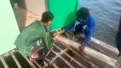 Renovasi RTLH Bapak Nardianto Memasuki Tahap Pemasangan Lantai Teras Rumah