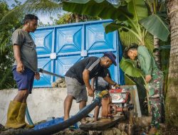 Harapan Masyarakat Terkabul, Satgas TMMD Hadirkan Tempat Wudhu di Masjid Desa Polewali