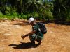 Satgas TMMD Bersama Dinas PUPR Morowali Ukur Volume Jalan Hasil Pekerjaan