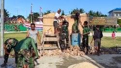 Masyarakat Kompak Dukung Pelaksanaan TMMD Ke-129 di Wilayah Desa Mereka