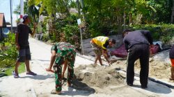 Satgas TMMD Perbaiki Fasilitas Umum Rusak di Kepulauan Umbele