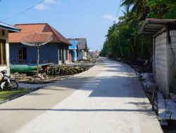 Rabat Beton Desa Polewali Selesai 100 Persen, Aktivitas Masyarakat Semakin Lancar