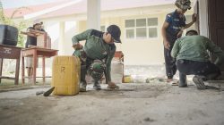 Pekerjaan Renovasi SDN Polewali Memasuki Tahap Finishing