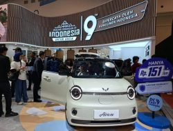 Wuling Air ev Catat 3.290 SPK di GIIAS 2026, Mobil Listrik Mungil Makin Diminati