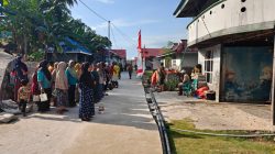 Warga Desa Polewali Kompak Laksanakan Kerja Bakti di Masjid, Diawali Apel Bersama