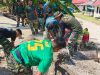 Kolaborasi TNI dan Masyarakat Terlihat dalam Pembuatan Manunggal Air Bersih di Desa Polewali