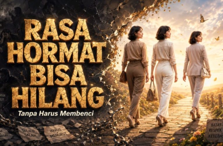 Rasa Hormat Bisa Hilang Tanpa Harus Membenci