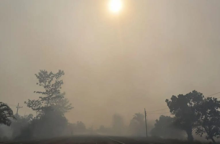 Kabut Asap Karhutla Ganggu Penerbangan di Bandara Supadio