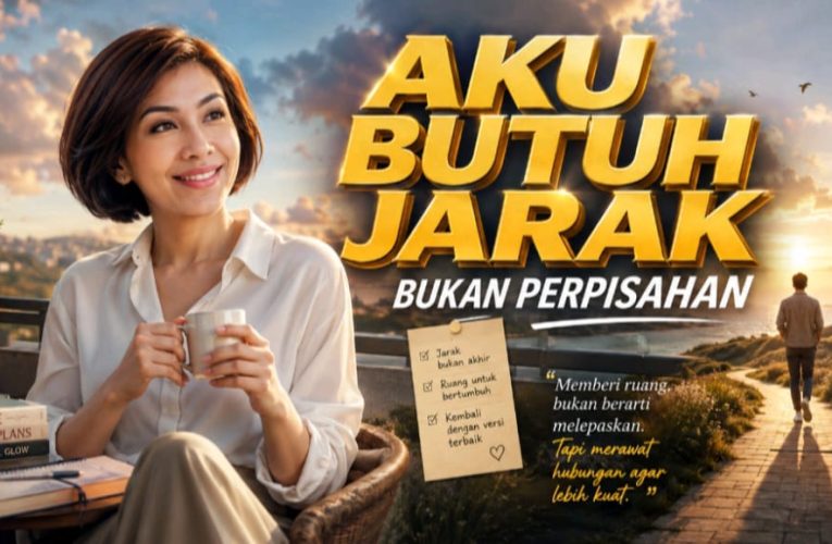 Aku Butuh Jarak, Bukan Perpisahan
