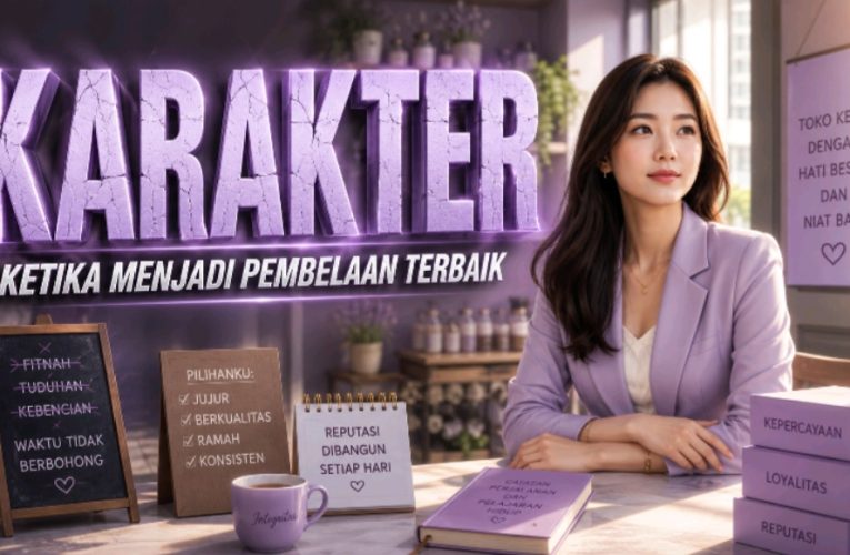 Ketika Karakter Menjadi Pembelaan Terbaik