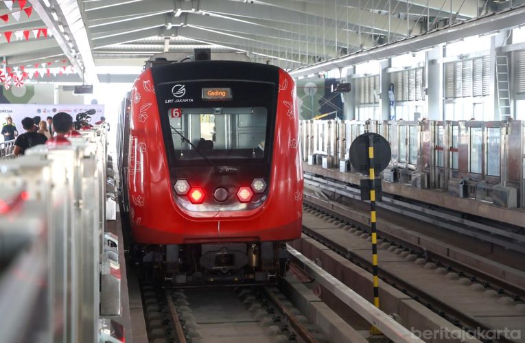 LRT Kelapa Gading-Manggarai Diresmikan 26 Agustus