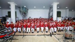 100 Siswa Sekolah Rakyat Tampil di Istana Merdeka