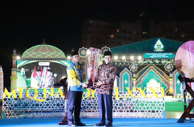 Kalimantan Timur Raih Juara Umum MTQ Nasional XXXI Tahun 2026