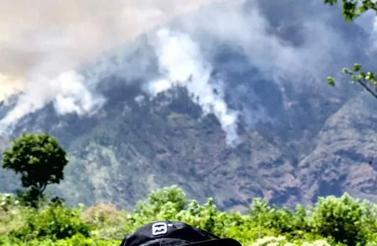 Karhutla Gunung Kawi Meluas, 1.459 Hektare Lahan Terbakar