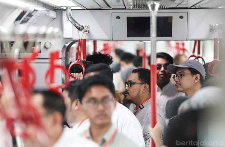 LRT Kelapa Gading–Manggarai Layani Lebih dari 100 Ribu Penumpang