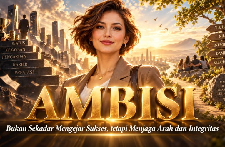 Ambisi yang Sehat Bukan Sekadar Mengejar Sukses, tetapi Menjaga Arah dan Integritas