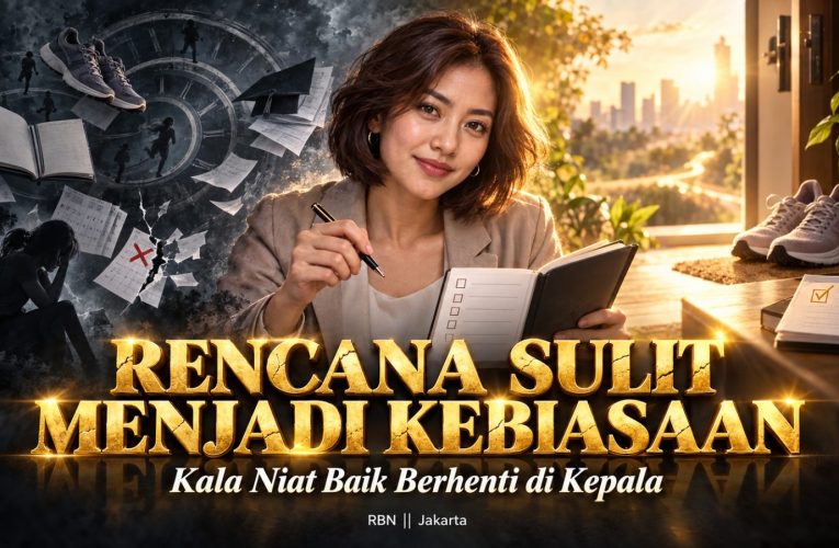 Kala Niat Baik Berhenti di Kepala dan Mengapa Rencana Sulit Menjadi Kebiasaan