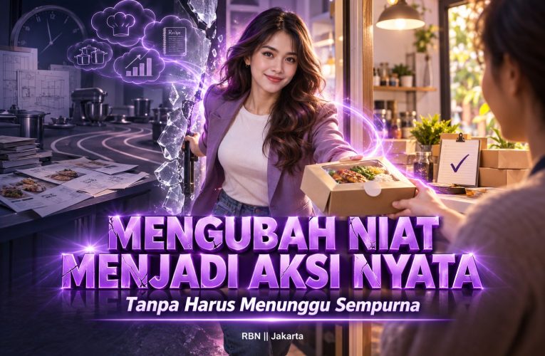 Mengubah Niat Menjadi Aksi Nyata Tanpa Harus Menunggu Sempurna