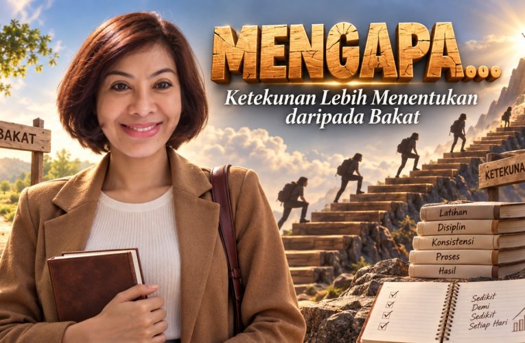 Mengapa Ketekunan Lebih Menentukan daripada Bakat