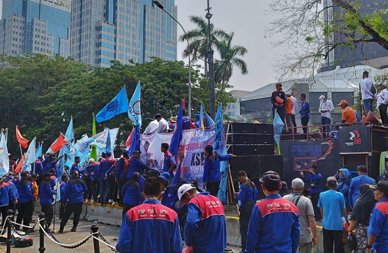 Buruh Akan Demo di Sudirman-Thamrin, Pastikan Tak Sentuh Bundaran HI