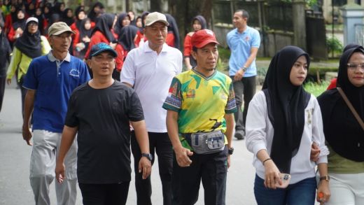 Plt Bupati Langkat Ajak Masyarakat Budayakan Olahraga di Haornas ke-43