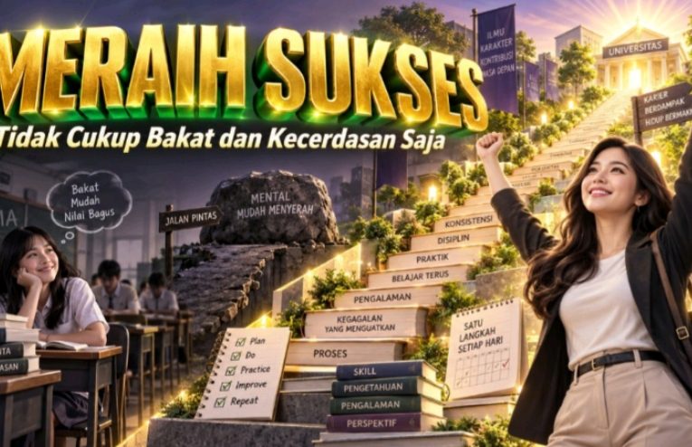Mengapa Bakat dan Kecerdasan Saja Tidak Cukup untuk Meraih Sukses?