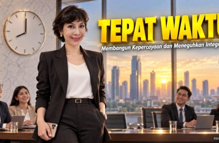Tepat Waktu Membangun Kepercayaan dan Meneguhkan Integritas