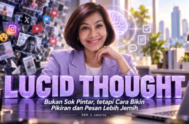 Lucid Thought, Bukan Sok Pintar, tetapi Cara Bikin Pikiran dan Pesan Lebih Jernih