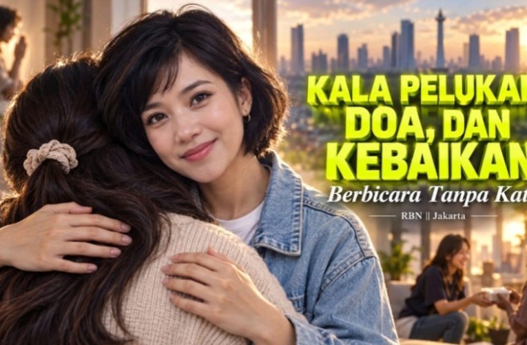 Kala Pelukan, Doa, dan Kebaikan Berbicara Tanpa Kata