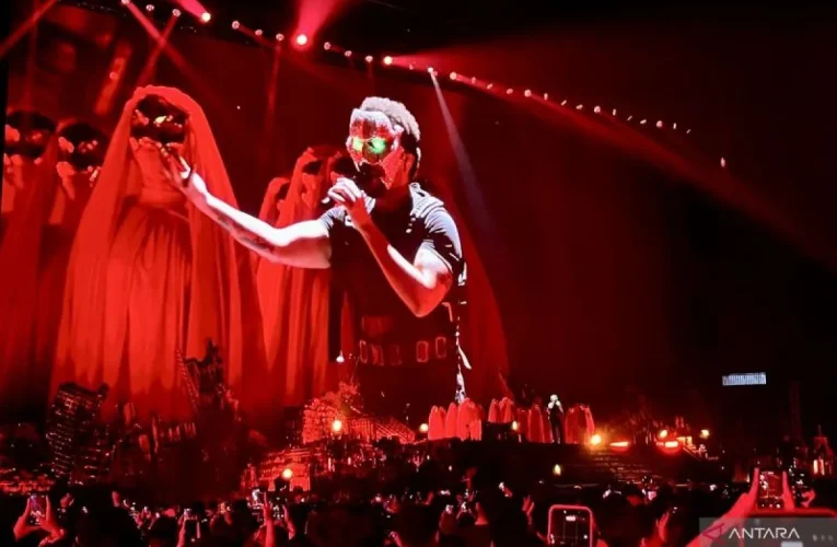 The Weeknd Terpukau Sambutan Penonton Jakarta di Malam Kedua Konser