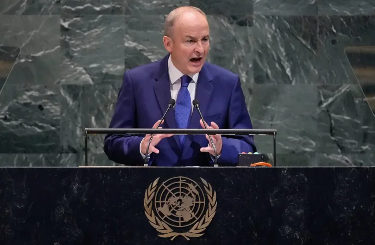 PM Irlandia Kritik Keras Dunia Internasional soal Palestina di Sidang PBB