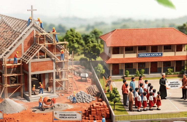 Bantuan Kemenag untuk Rumah Ibadah dan Pendidikan Katolik Capai Rp53,26 Miliar